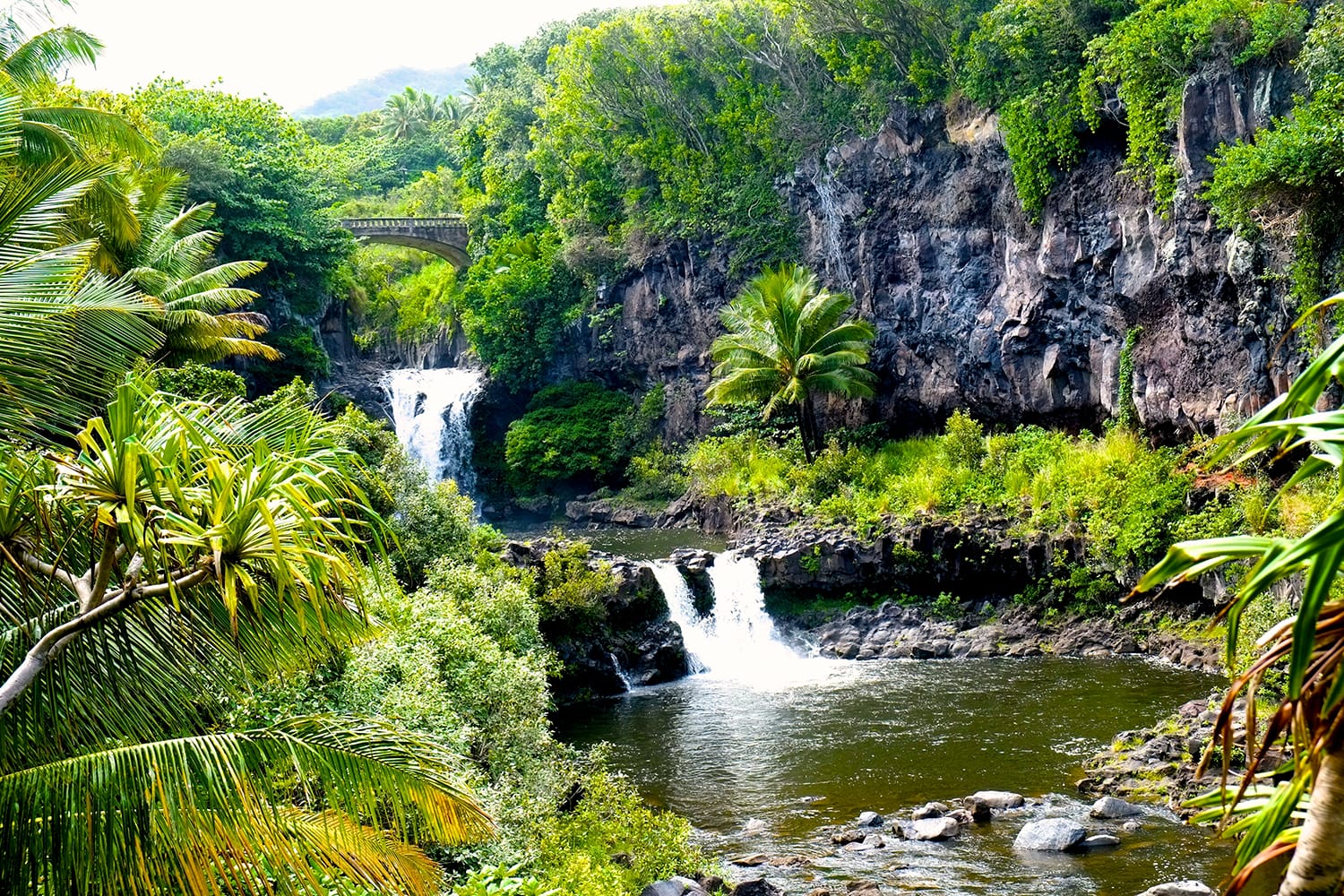 'Ohe'o Gulch (Seven Sacred Pools) in Maui, Hawaii