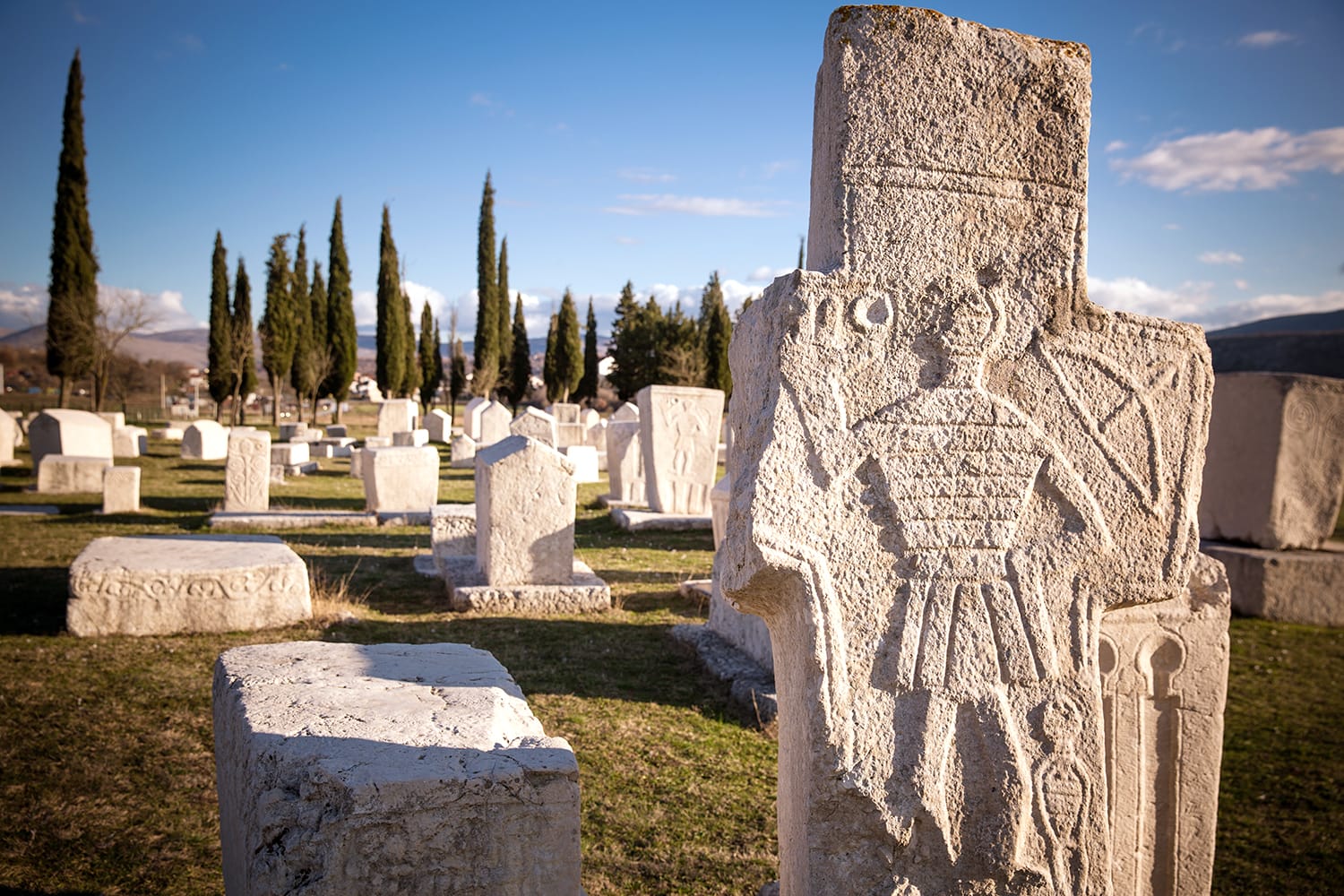 Radimlja necropolis in Bosnia and Hercegovina