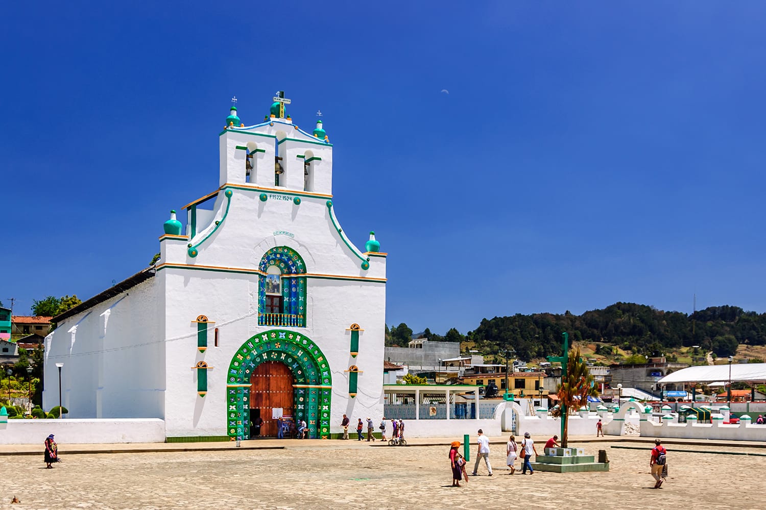 Templo de San Juan Bautista in Chamula, Mexico