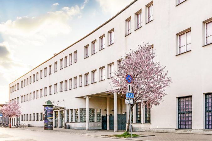 Oskar Schindler's Enamel Factory in Krakow, Poland.
