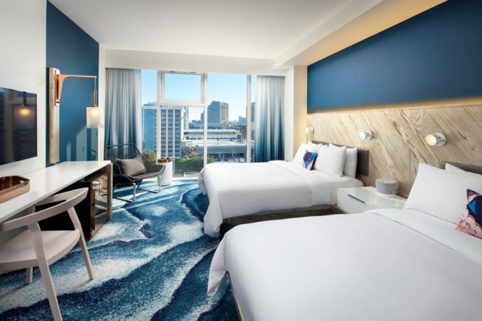 Room at the W Fort Lauderdale, Florida, USA