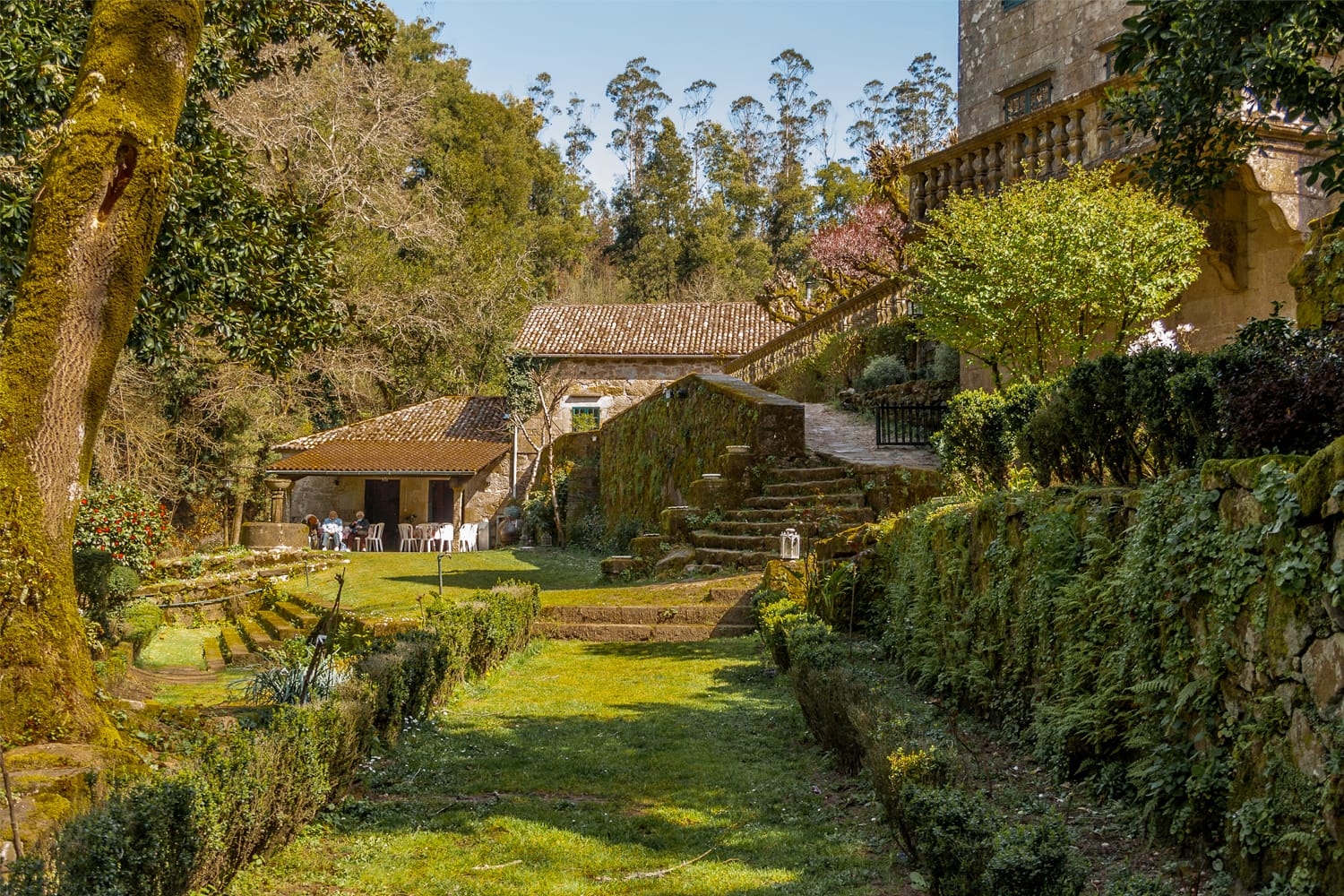 Faramello Palace in Galicia, Spain