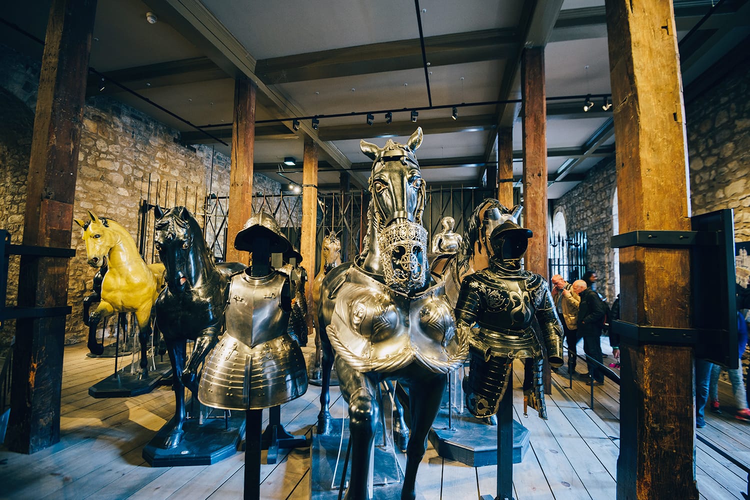 The armoury in the Tower of London