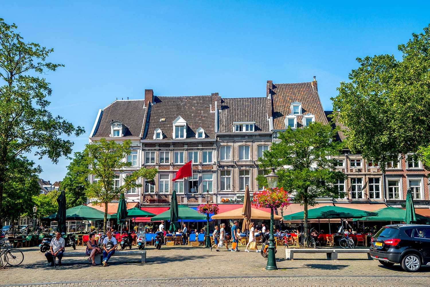 Maastricht, Market, Netherlands