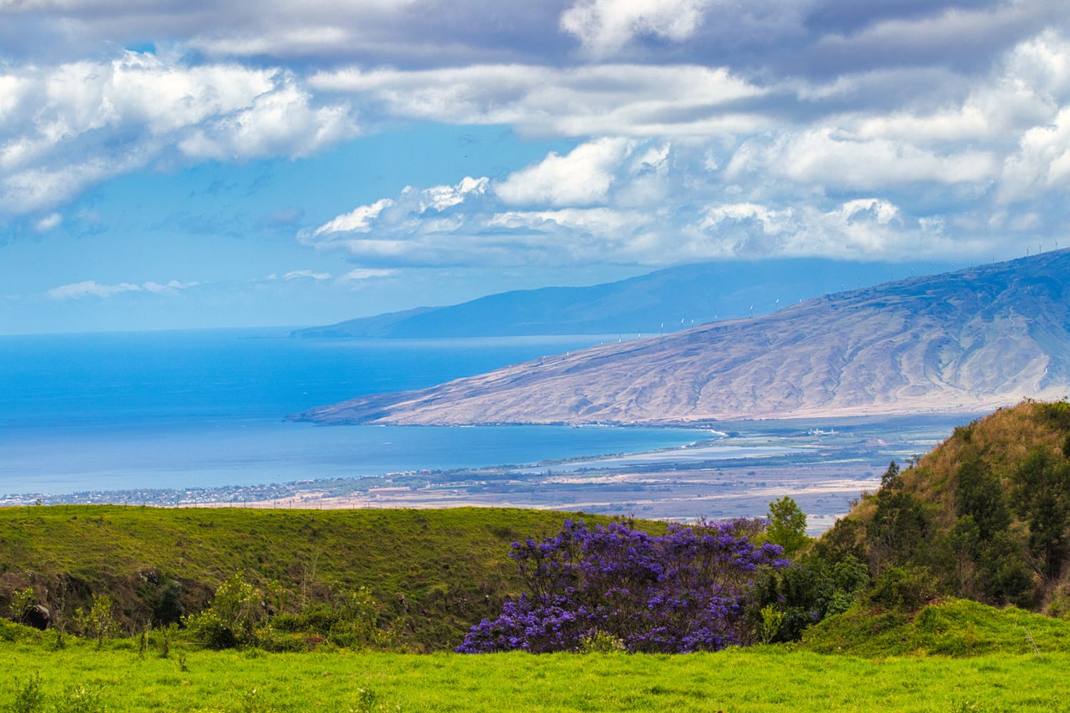 View of the West Maui coastline