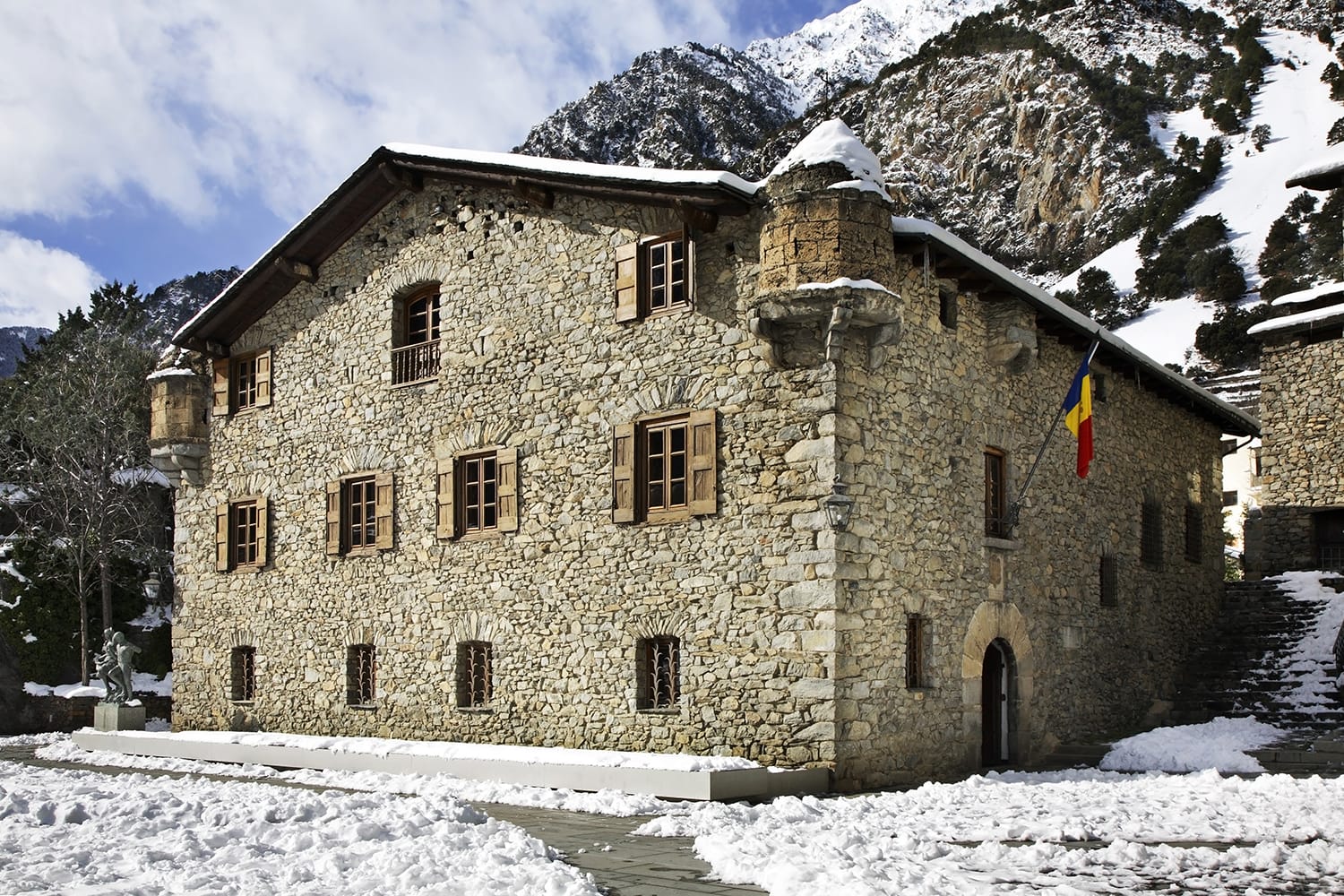 Casa de la Vall in Andorra la Vella. Andorra