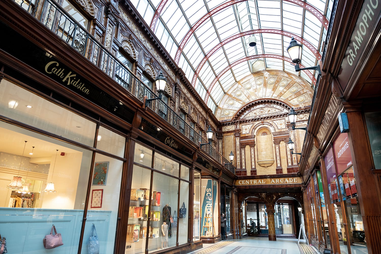 Central Arcade in Newcastle upon Tyne, UK