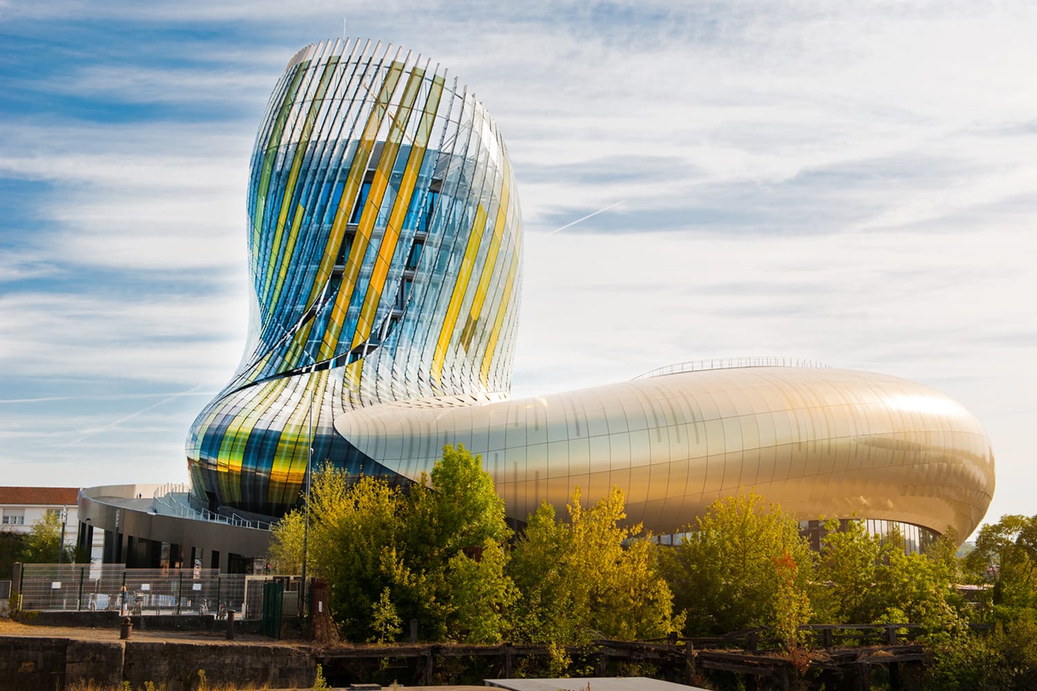 La Cite du Vin, the wine museum of Bordeaux, France