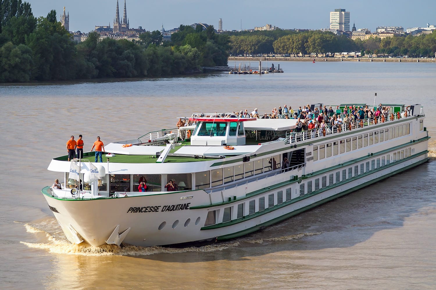 River cruise in Bordeaux, France