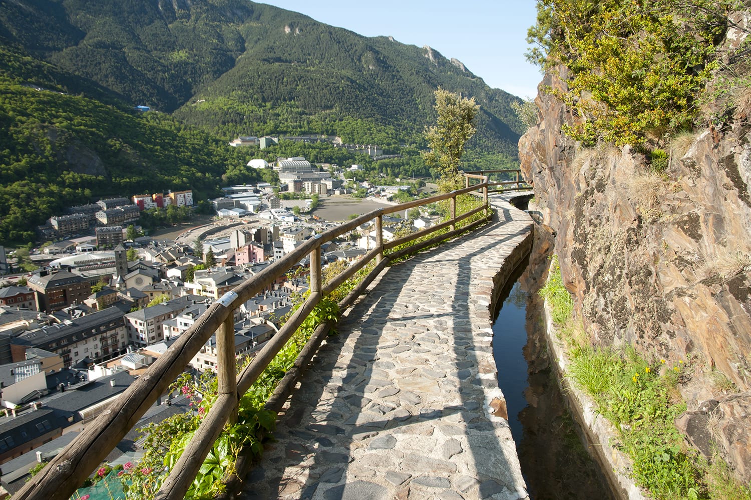 Sola Irrigation Canal in Andorra