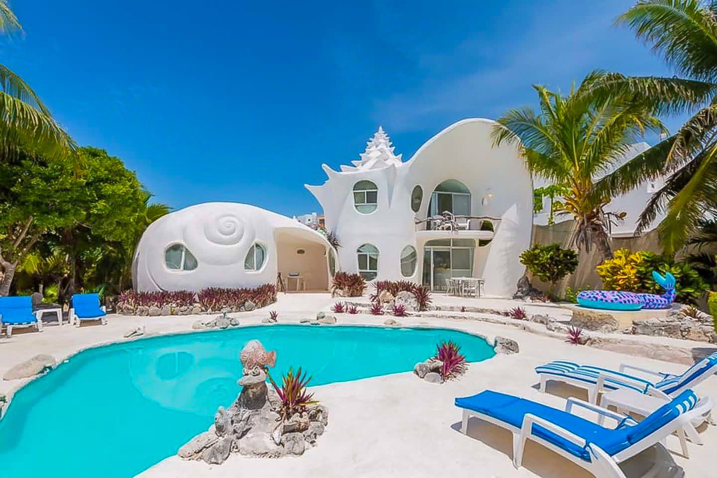 The Shell House, Isla Mujeres, Mexico 