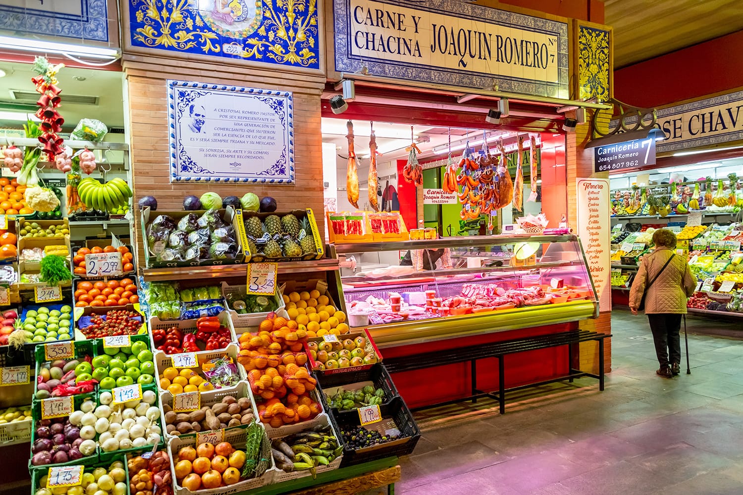 Triana Market in Seville, Spain