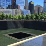 World trade Center memorial pond, New York City