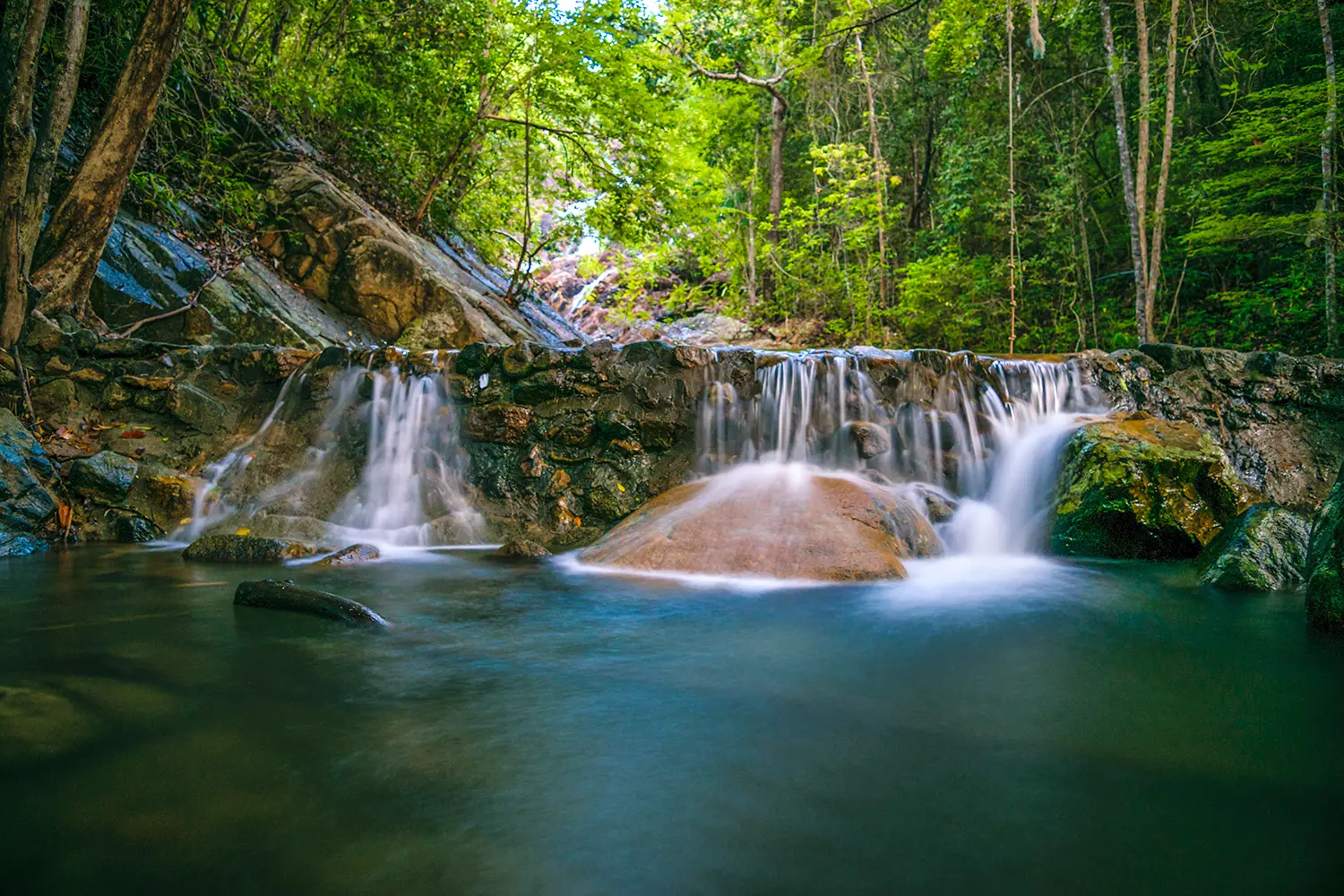 Paradise Waterfalls in Koh Phangan, Thailand