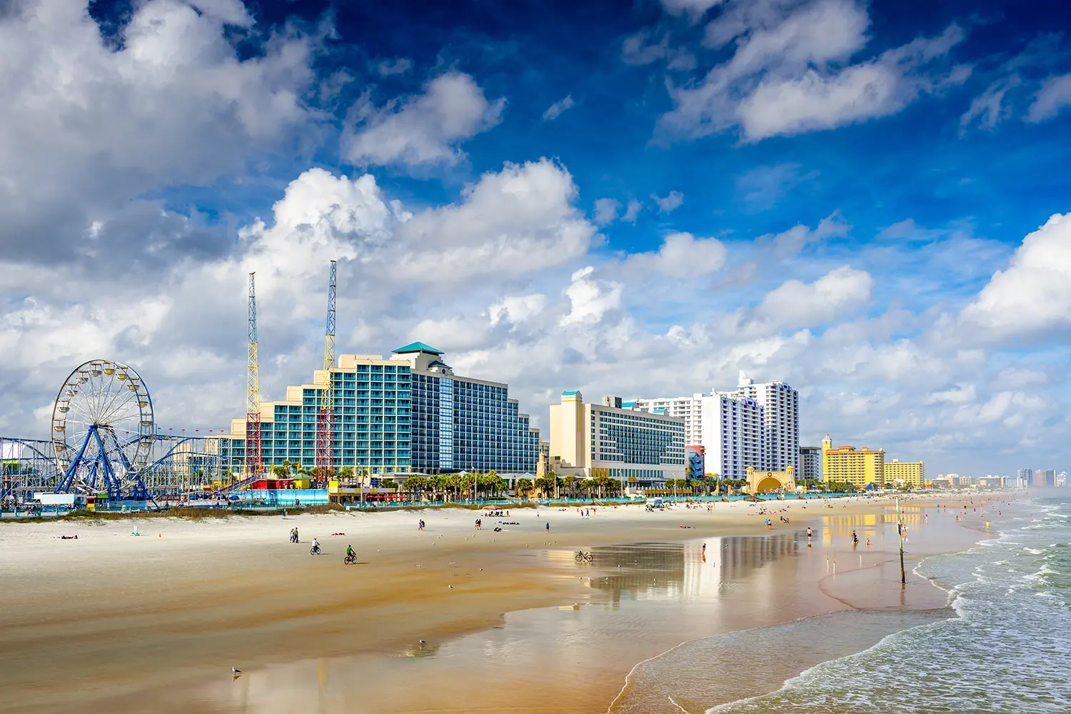 Beachfront of Daytona Beach, Florida, USA