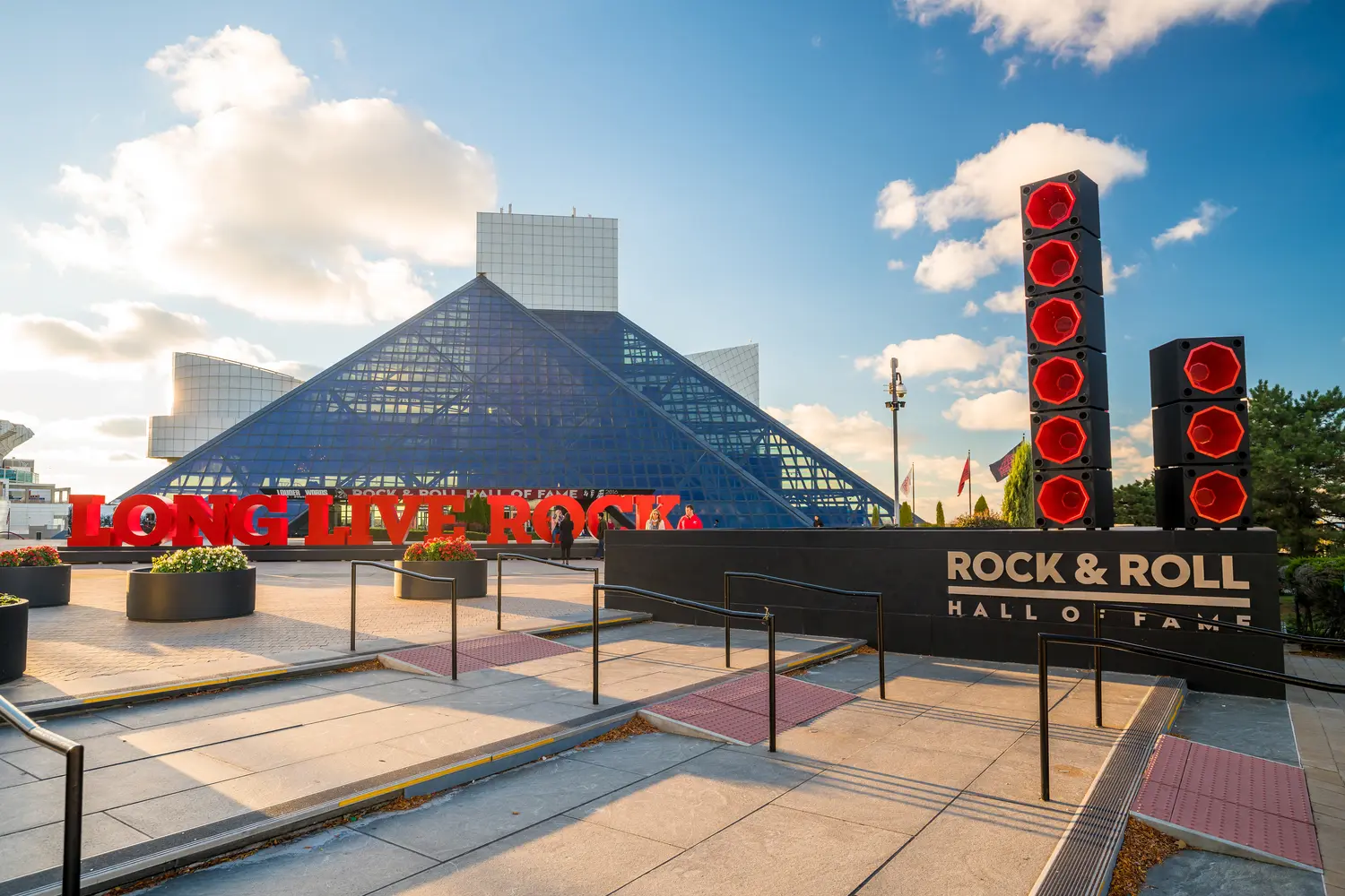 Rock & Roll Hall of Fame in Cleveland, Ohio