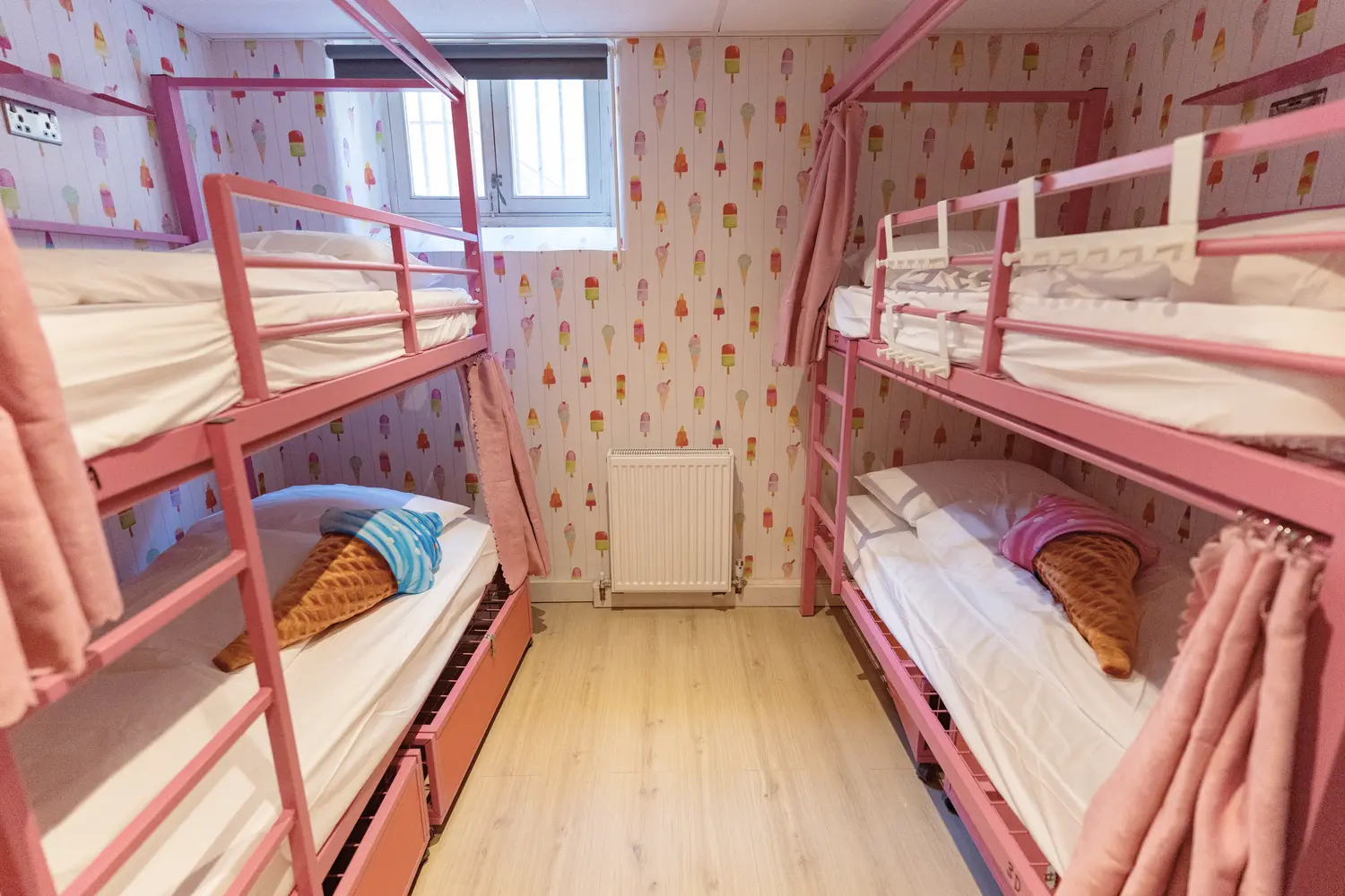 Dorm room at the Hostelle London