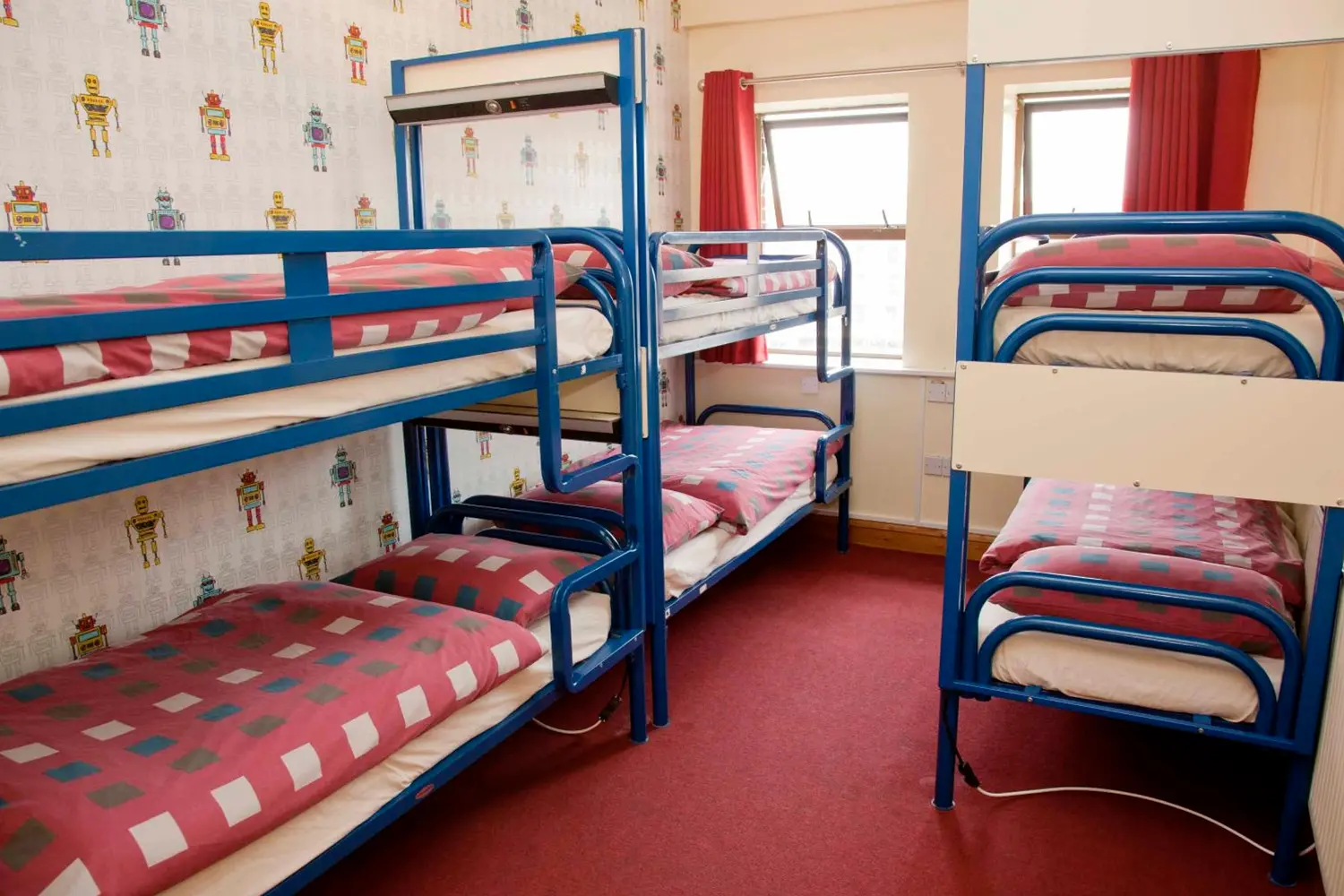 Dorm room at the Abigails Hostel in Dublin