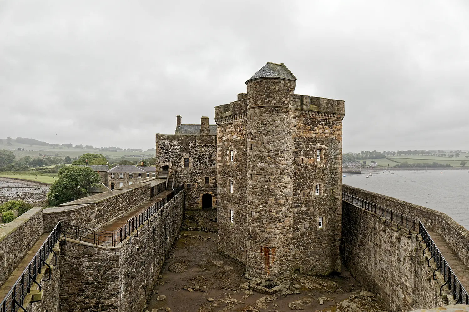 Blackness castle near Edinburgh, Scotland, United Kingdom