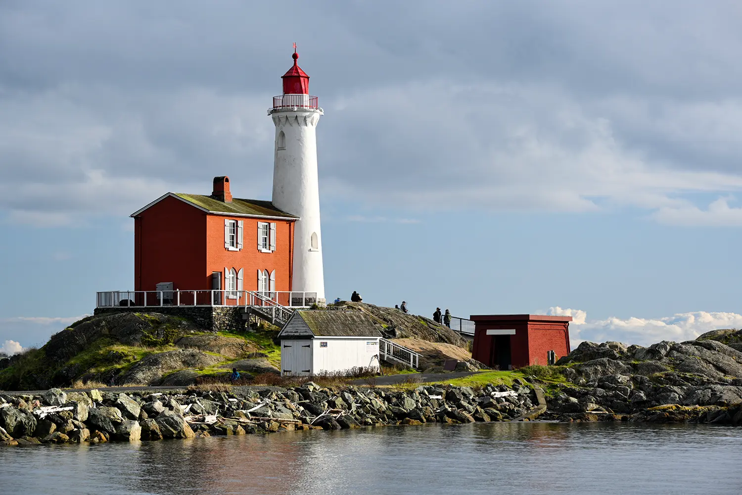 Fisgard Lighthouse & Fort Rodd Hill National Historic Site, Victoria, BC Canada