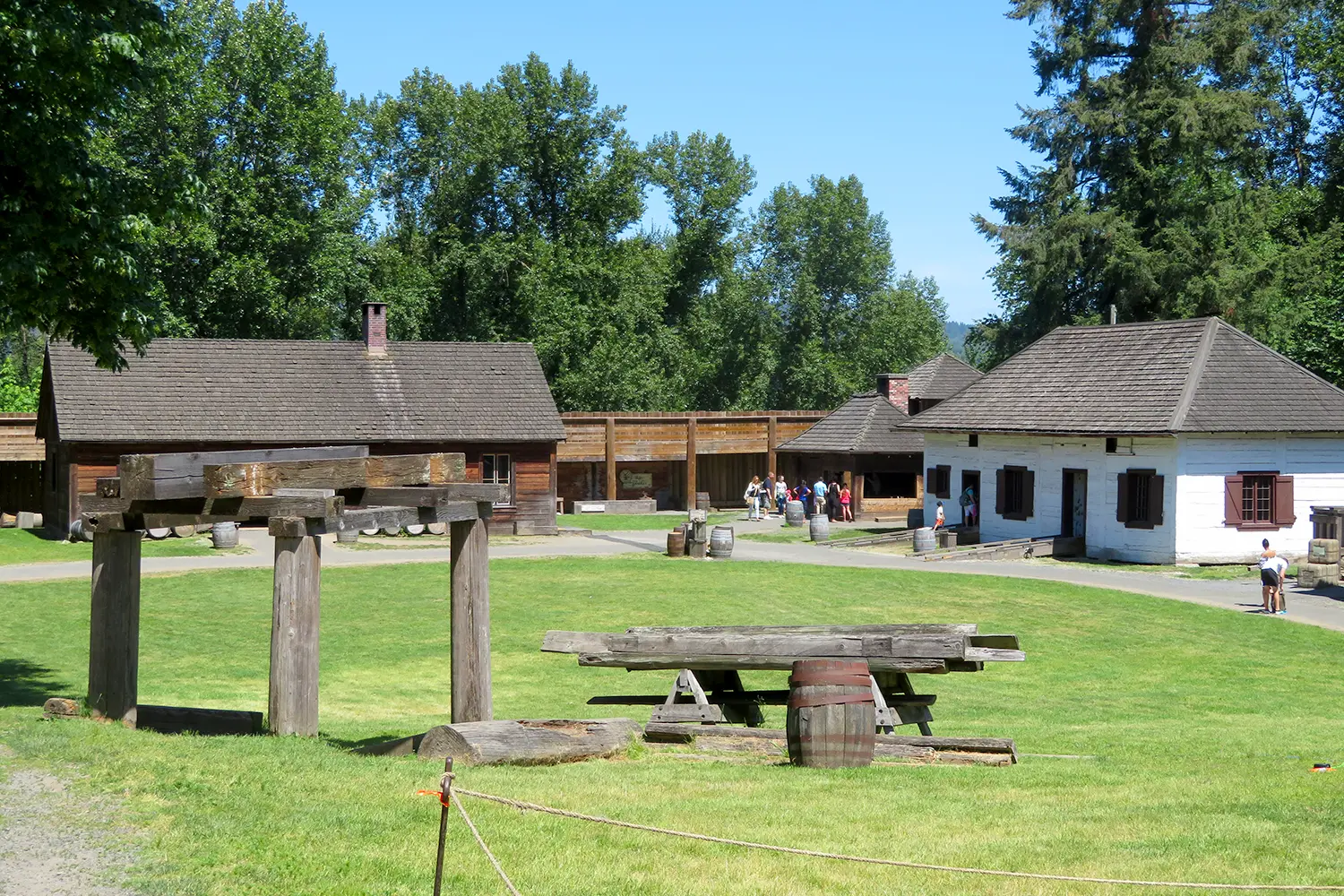 Fort Langley National Historic Site in BC, Canada