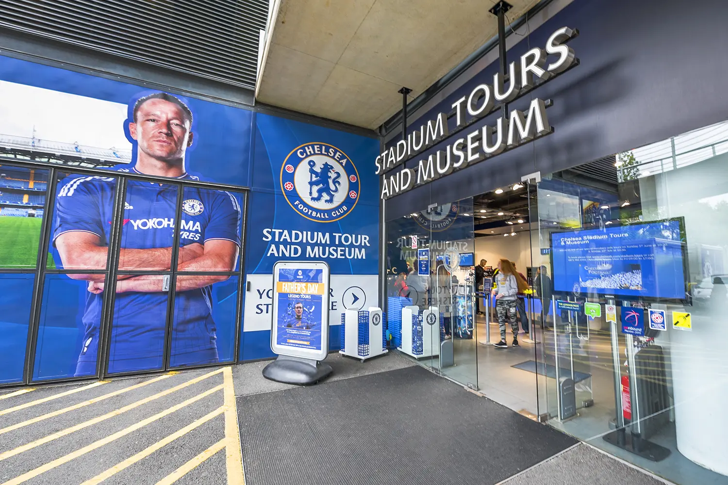 Chelsea FC Museum in London, UK