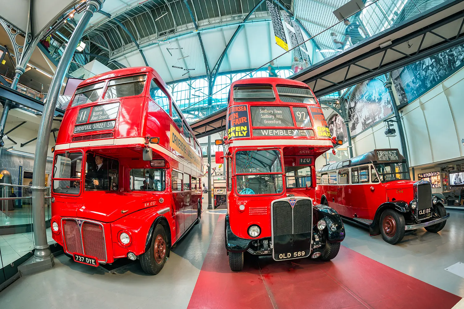 London Transport Museum in London, UK