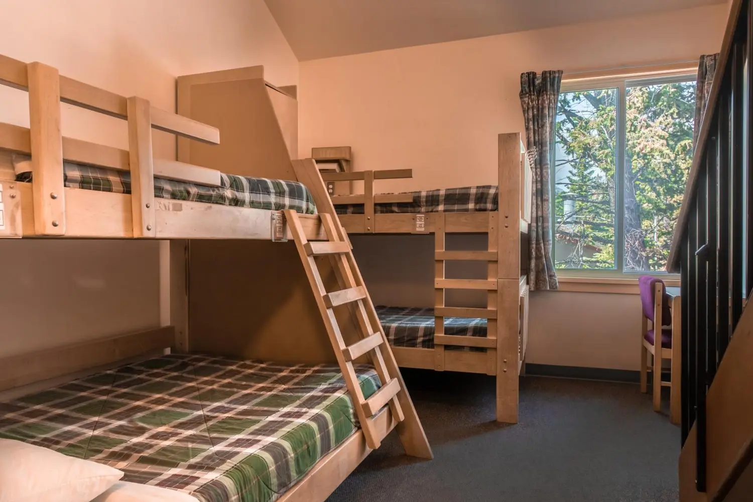 Dorm room at HI Banff Alpine Centre
