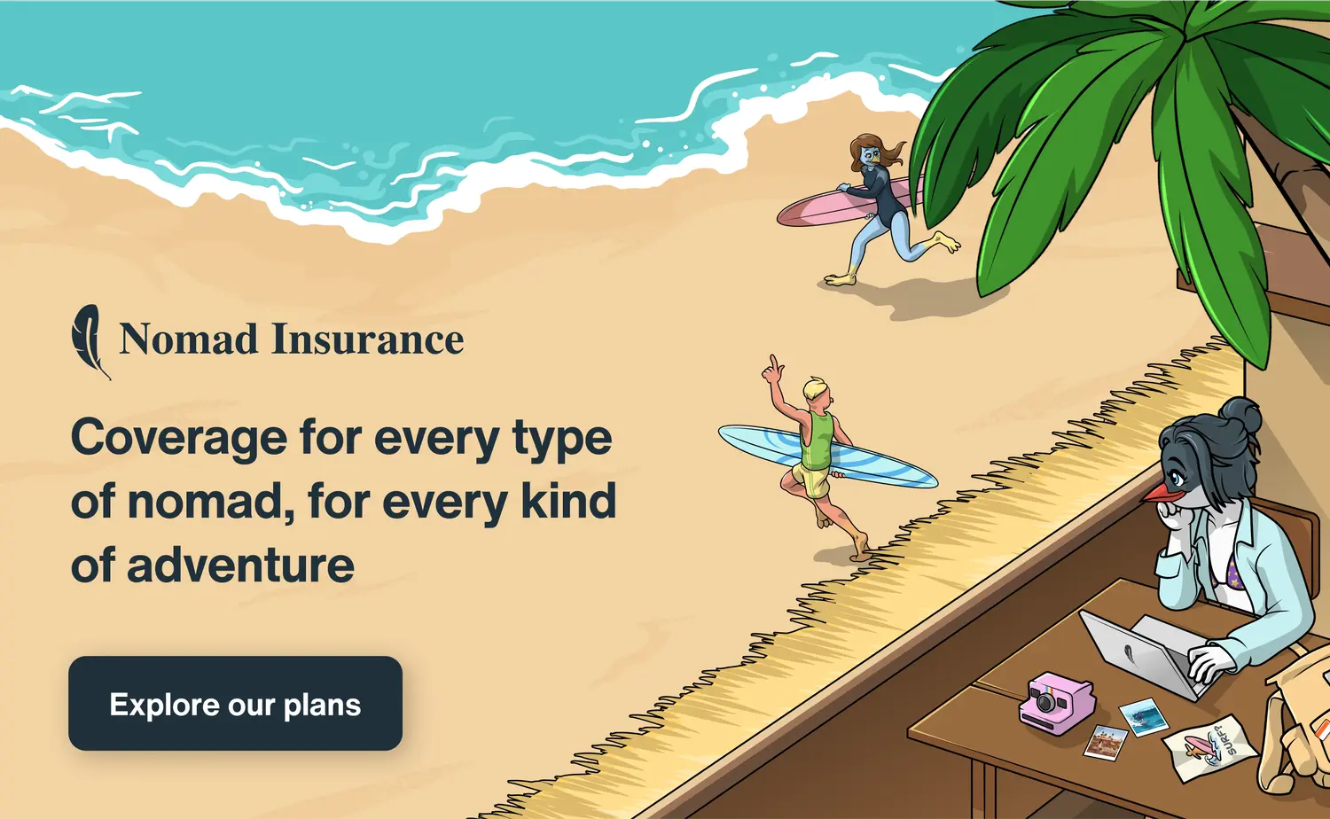 SafetyWing: Coverage for every type of nomad, for every kind of adventure. Explore our plans.
