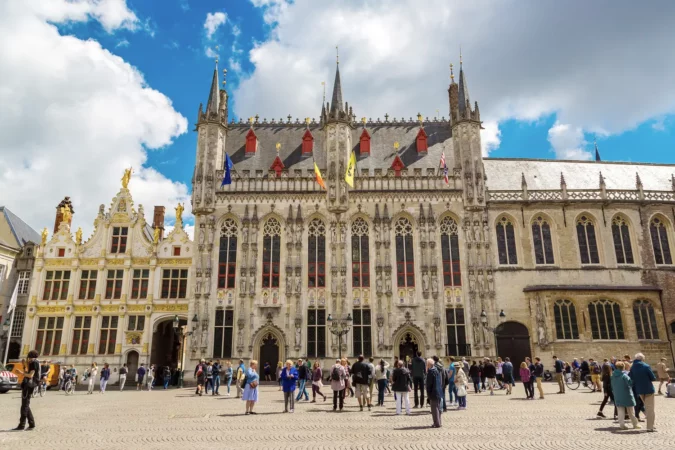 City hall in Bruges, Belgium
