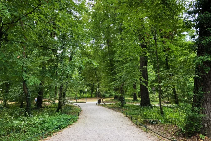 Maksimir Park in Zagreb, Croatia