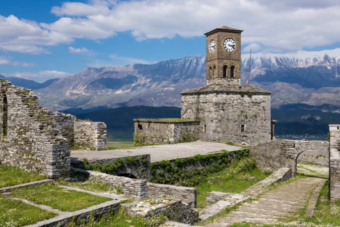 Gjirokastra Castle in Albania