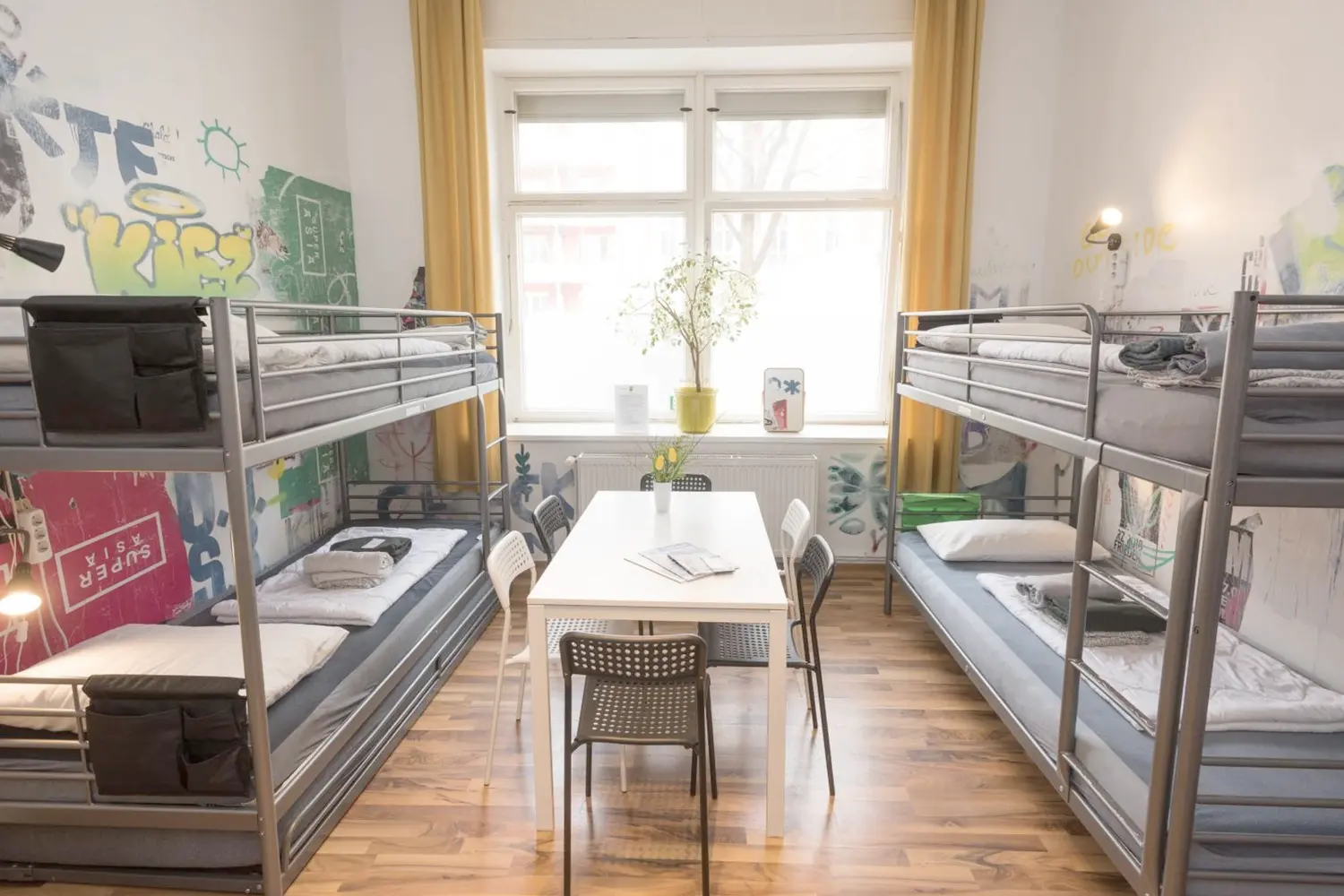 Dorm room at the Kiez Hostel Berlin