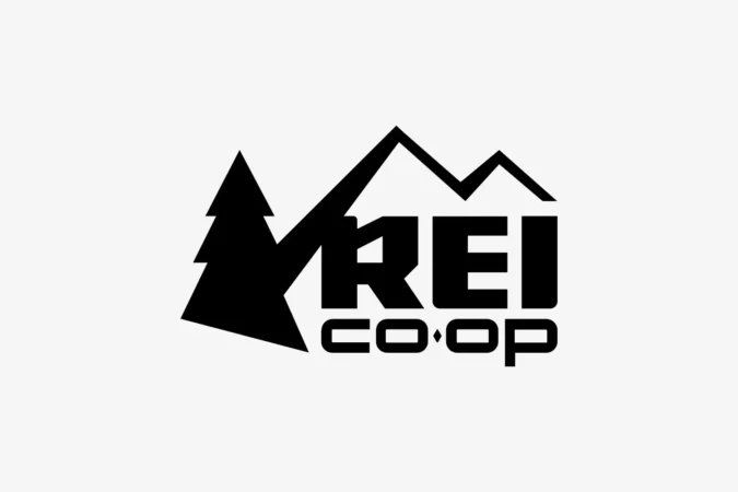 REI logo banner