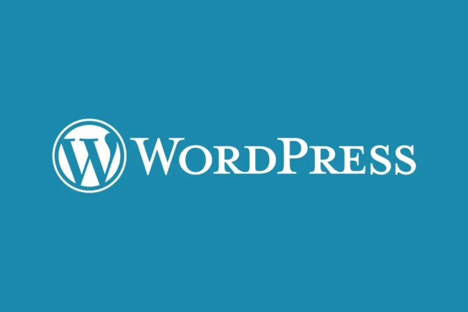 Wordpress logo banner