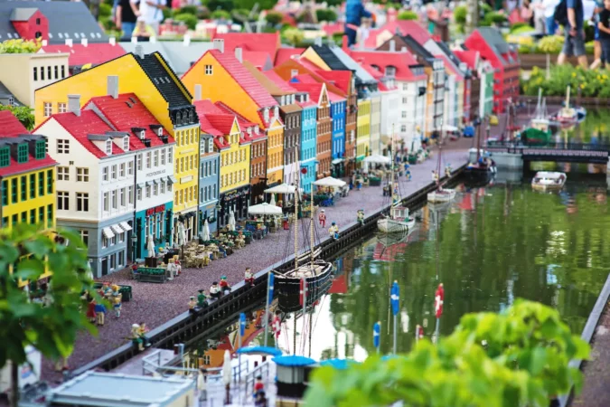 Nyhavn at Legoland in Billund, Denmark
