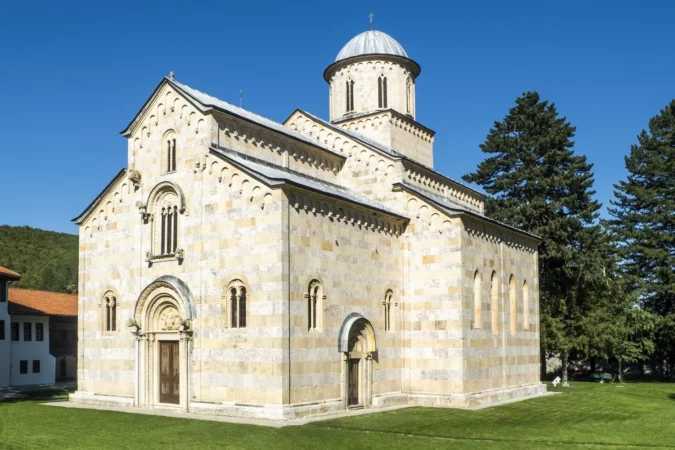 Visoki Dečani Monastery in Kosovo